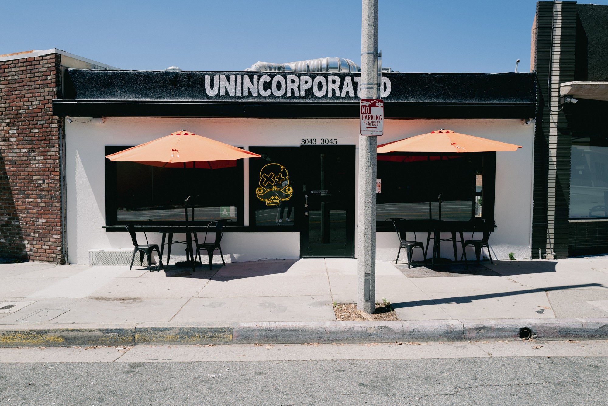 Unincorporated Coffee Roasters Altadena flagship roastery at 3045 Lincoln Ave, Altadena CA 91001